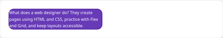 Card without internal padding